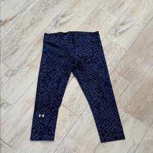 Under Women’s  Armour Blue and Bkack Leggings
